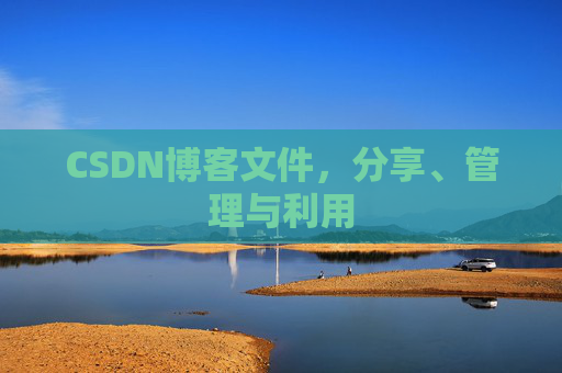CSDN博客文件，分享、管理与利用